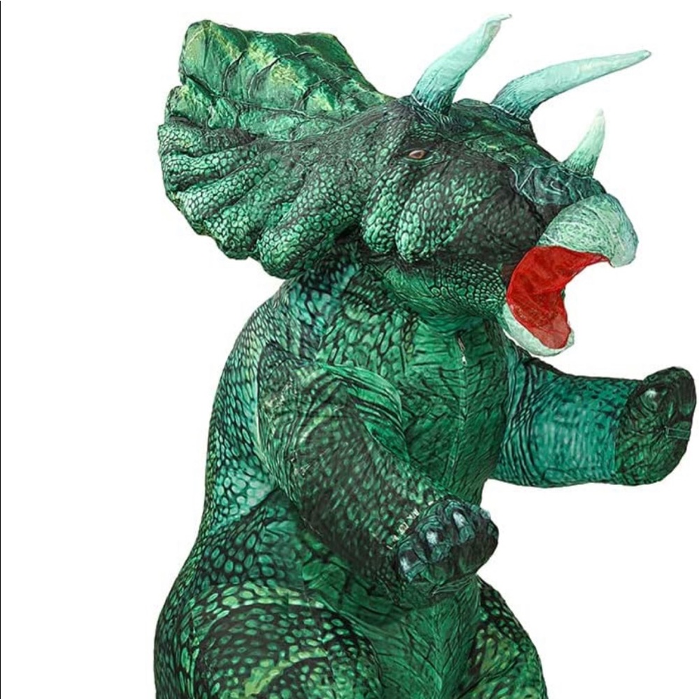 Unisex Adult Inflatable Triceratops Costume